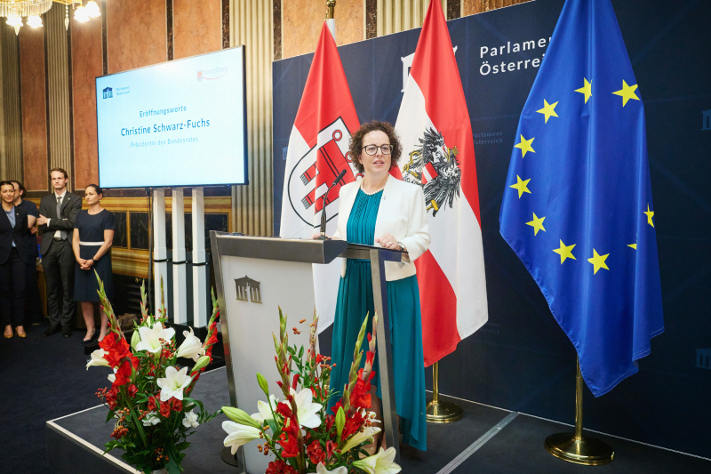 Ansprache Bundesratspräsidentin Christine Schwarz-Fuchs (ÖVP)