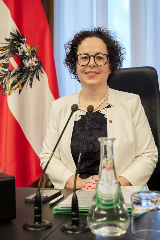 Bundesratspräsidentin Christine Schwarz-Fuchs (ÖVP)