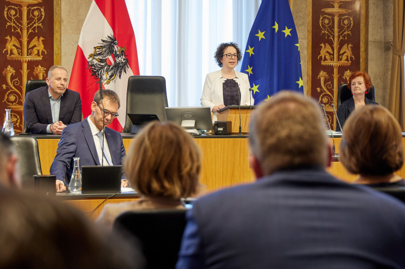 Antrittsrede Bundesratspräsidentin Christine Schwarz-Fuchs (ÖVP)