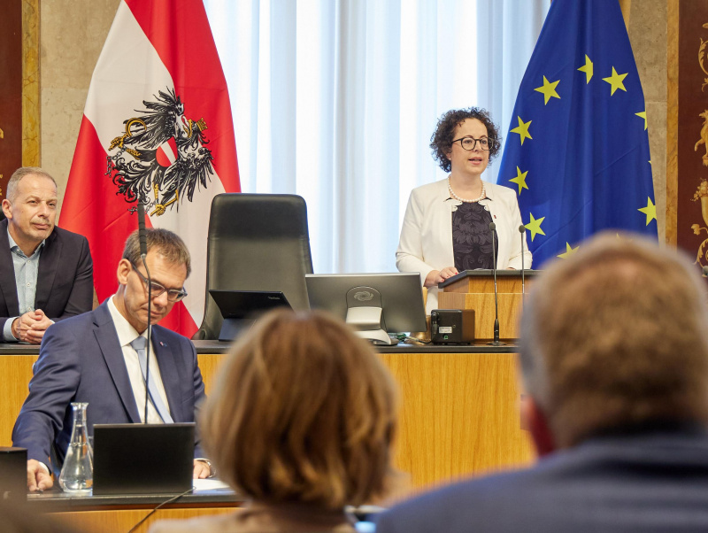 Antrittsrede Bundesratspräsidentin Christine Schwarz-Fuchs (ÖVP)