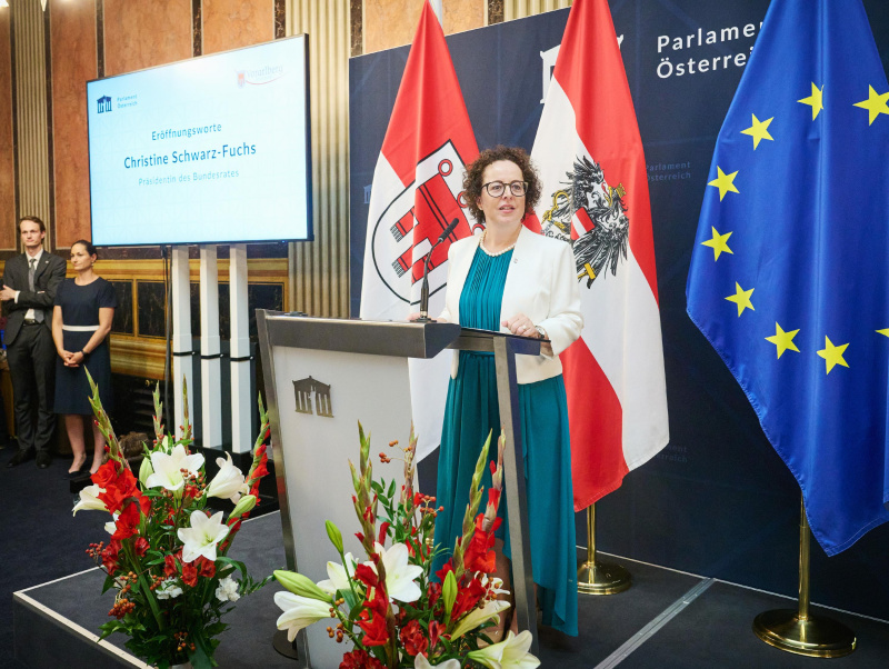 Ansprache Bundesratspräsidentin Christine Schwarz-Fuchs (ÖVP)