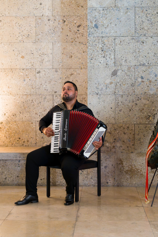 Musik. Martin Denic (Akkordeon)