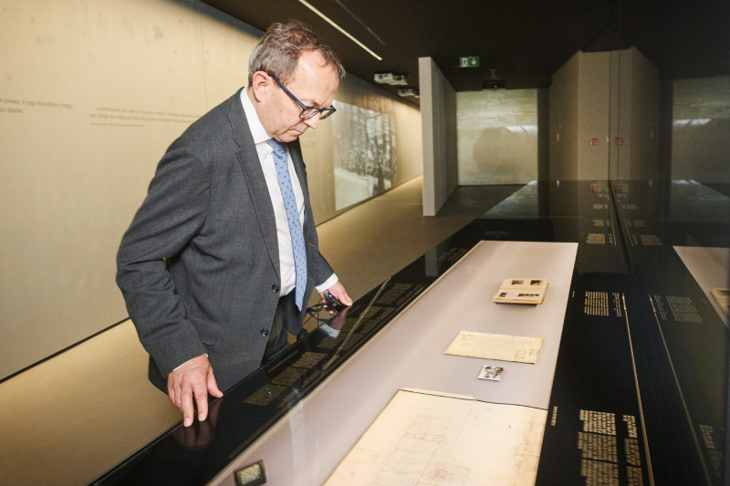 Österreichische Länderausstellung (Block 17). Zweiter Nationalratspräsident Peter Haubner (ÖVP)