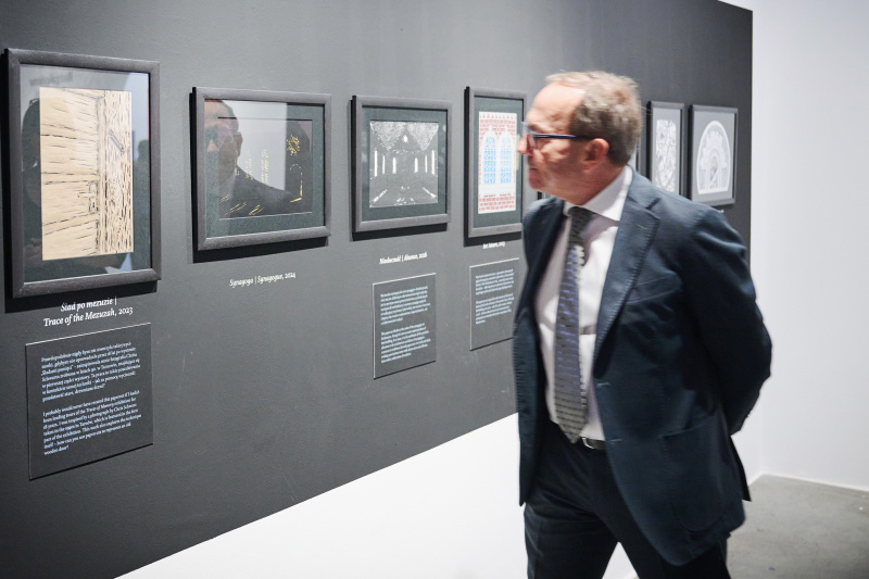 Besuch Jüdisches Museum Galizien. Zweiter Nationalratspräsident Peter Haubner (ÖVP)