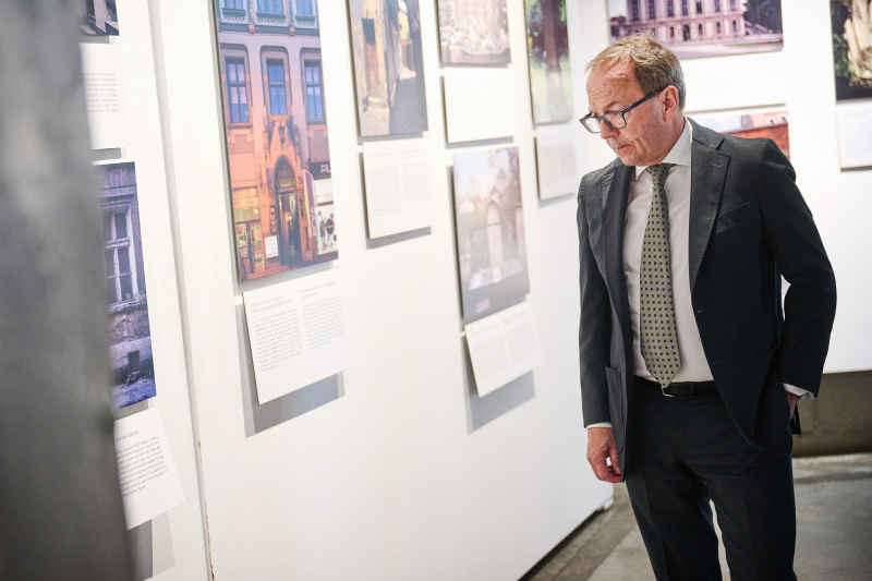 Besuch Jüdisches Museum Galizien. Zweiter Nationalratspräsident Peter Haubner (ÖVP)
