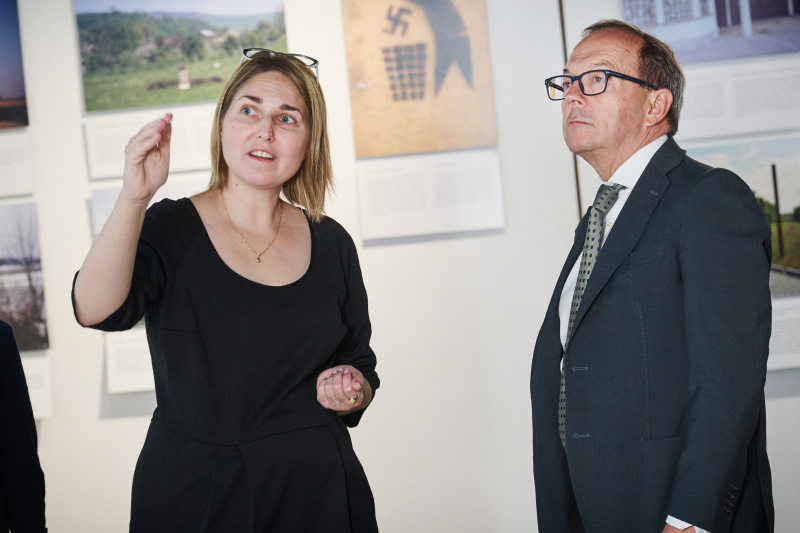 Besuch Jüdisches Museum Galizien. Zweiter Nationalratspräsident Peter Haubner (ÖVP)