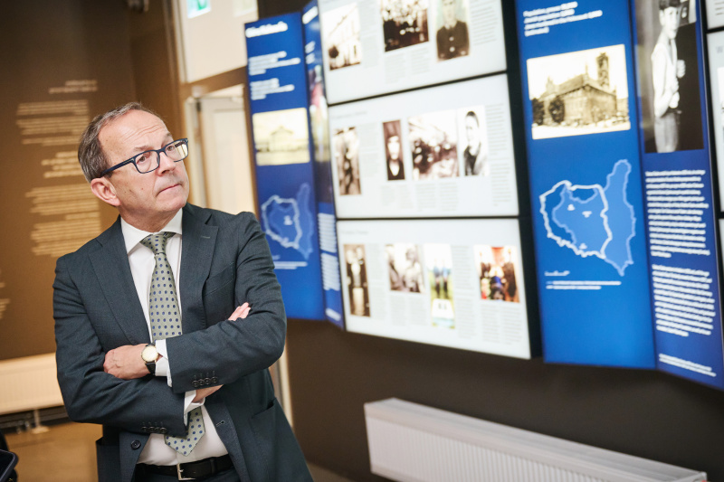 Besuch Jüdisches Museum Galizien. Zweiter Nationalratspräsident Peter Haubner (ÖVP)