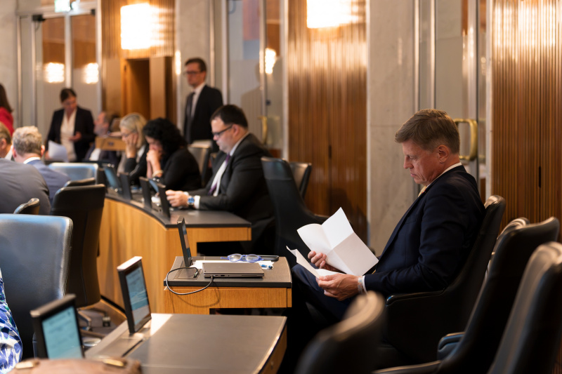 Blick ins Plenum