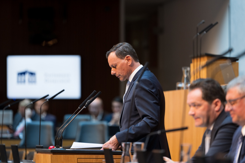 Nationalratsabgeordneter Ernst Gödl (ÖVP) am Wort
