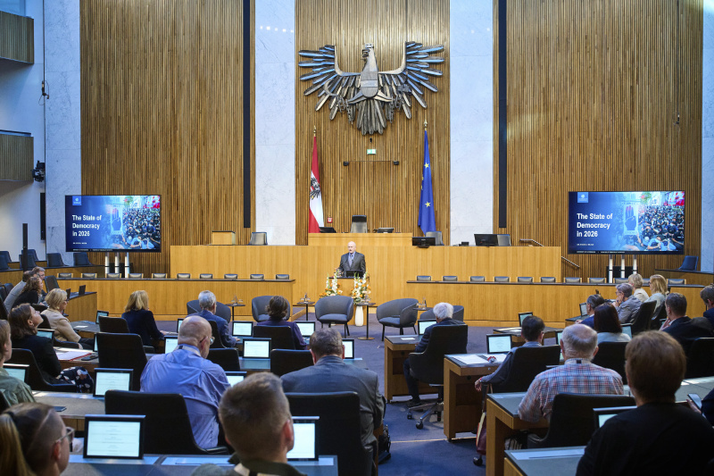 Keynote „The State of Democracy in 2026”. Direktor V-Dem Institute Steven Wilson
