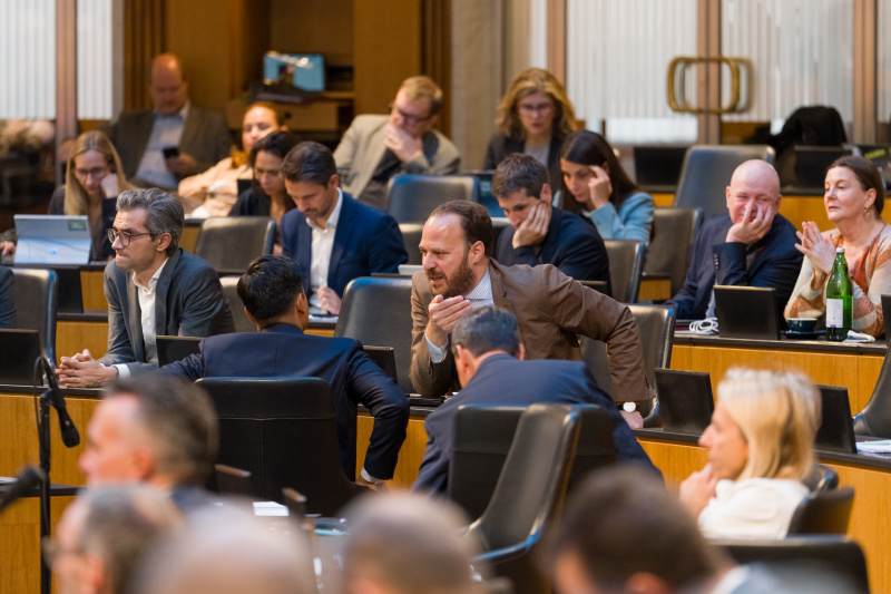 Blick ins Plenum