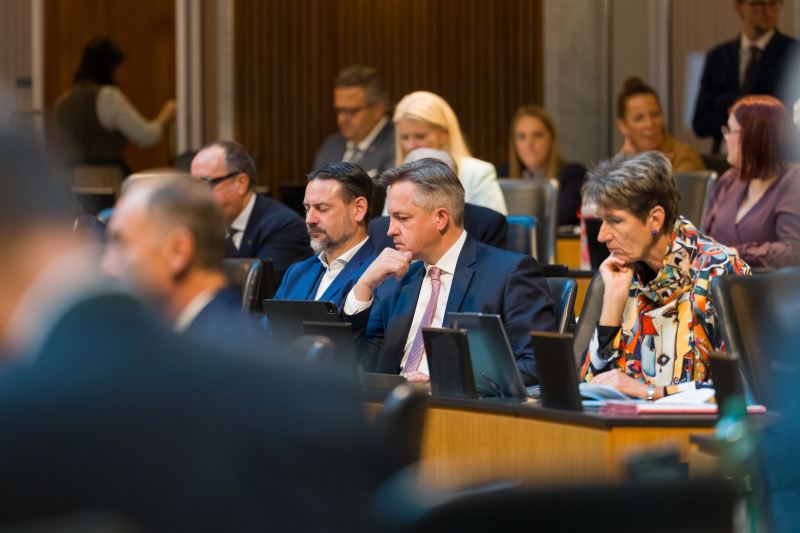 Blick ins Plenum
