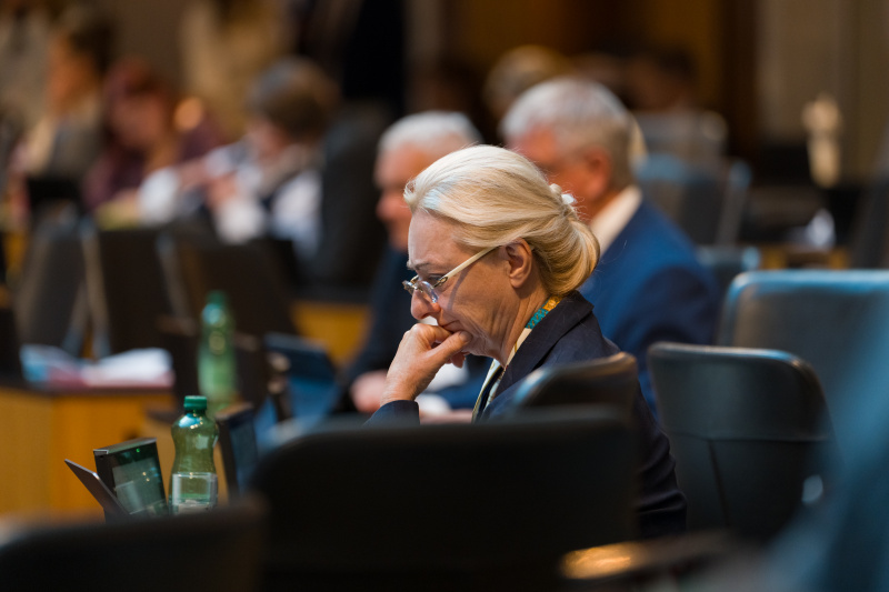 Blick ins Plenum