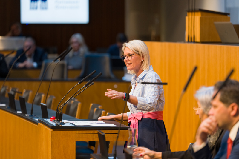 Am Wort: Nationalratsabgeordnete Ricarda Berger (FPÖ)