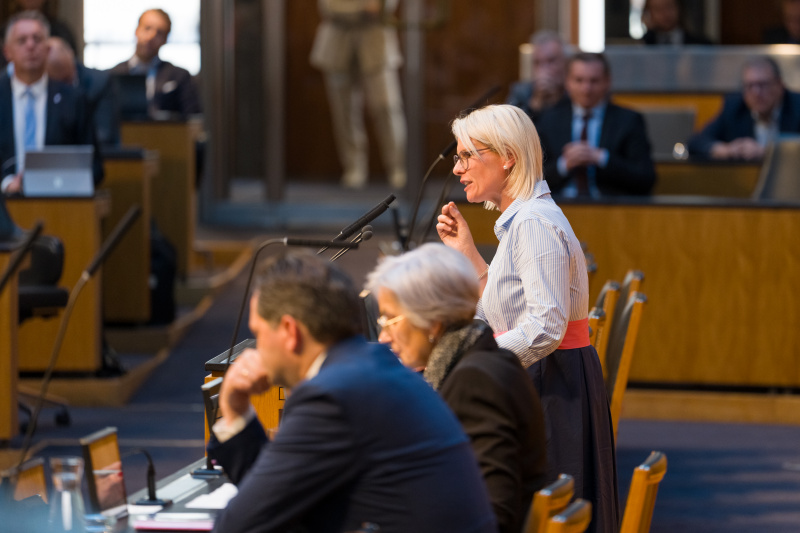 Am Wort: Nationalratsabgeordnete Ricarda Berger (FPÖ)
