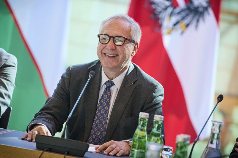Arbeitsgespräch. Nationalratspräsident Walter Rosenkranz (FPÖ)