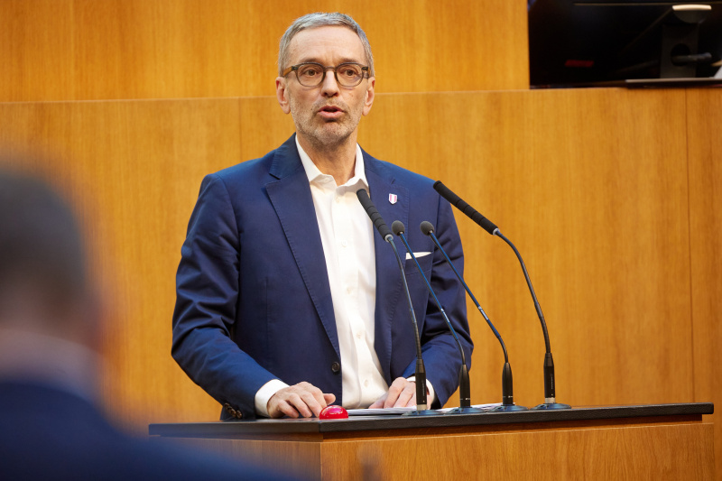 Am Rednerpult: Klubobmann Herbert Kickl (FPÖ)