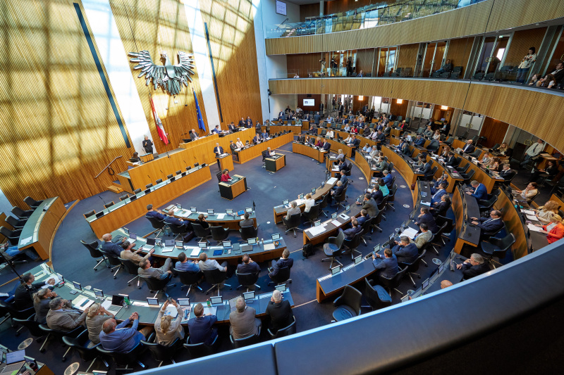 Blick ins Plenum