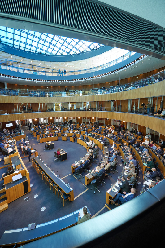Blick ins Plenum