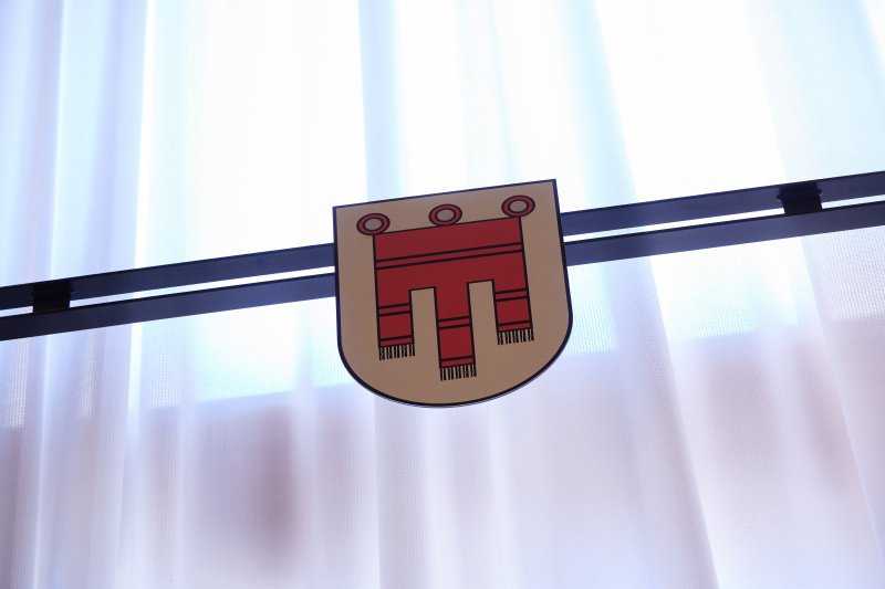 Wappen von Vorarlberg im Bundesratssaal