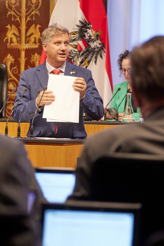 Bundesrat Wolfgang Markytan (SPÖ) am Wort