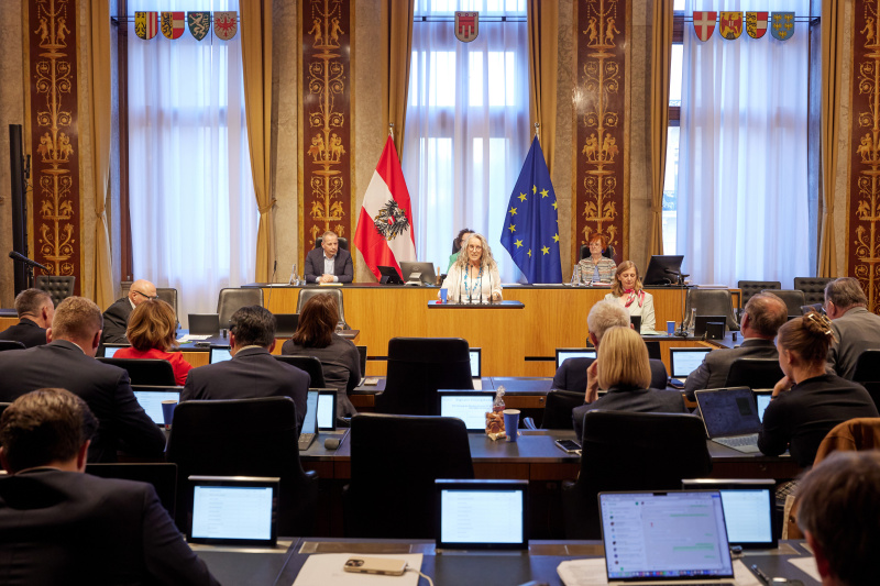 Bundesrätin Simone Jagl (GRÜNE) am Wort