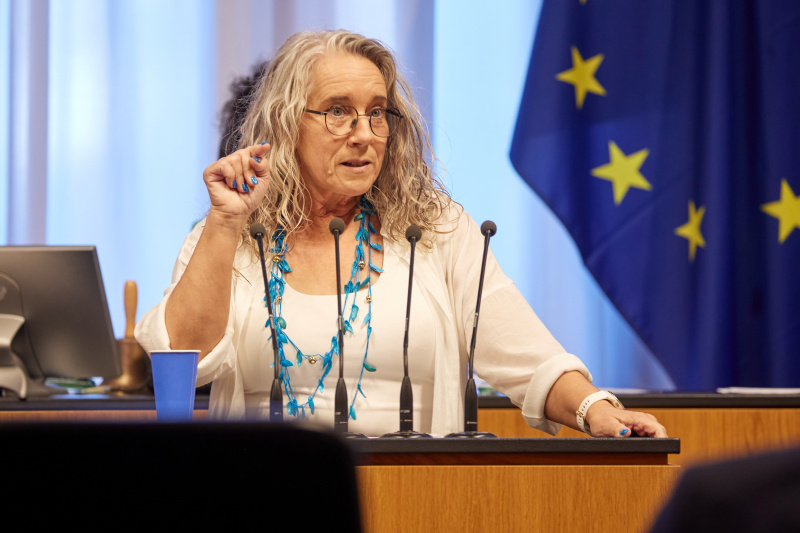 Bundesrätin Simone Jagl (GRÜNE) am Wort