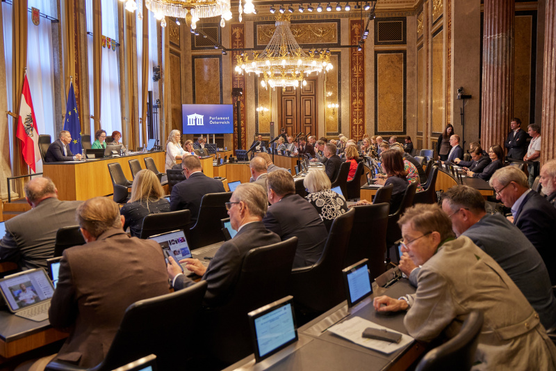 Bundesrätin Simone Jagl (GRÜNE) am Wort