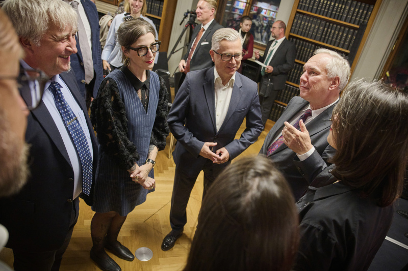 Nationalratspräsident Walter Rosenkranz (FPÖ) im Gespräch