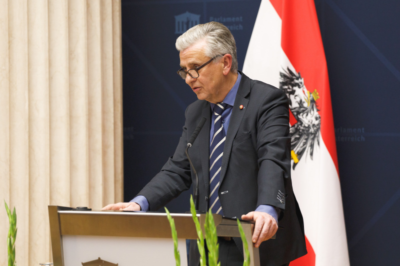 Laudatio durch Josef Taucher, Fraktionsvorsitzender im Wiener Landtag