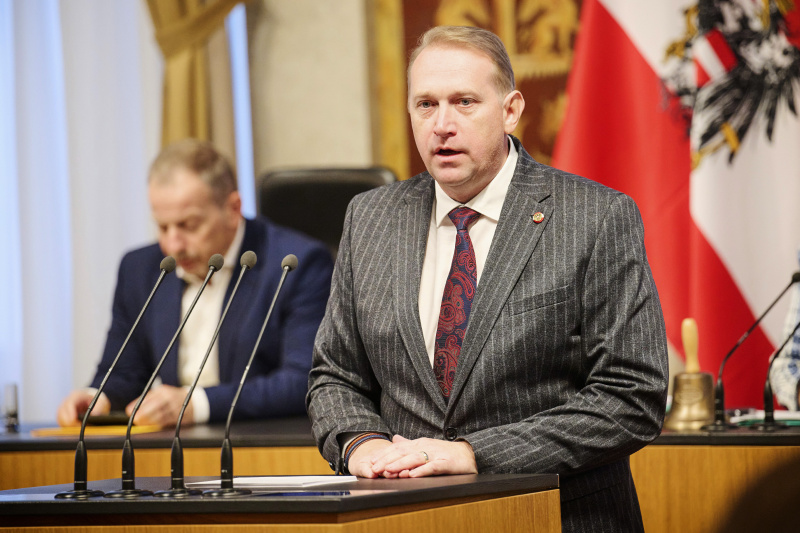 Am Rednerpult Bundesrat Günther Ruprecht (ÖVP)