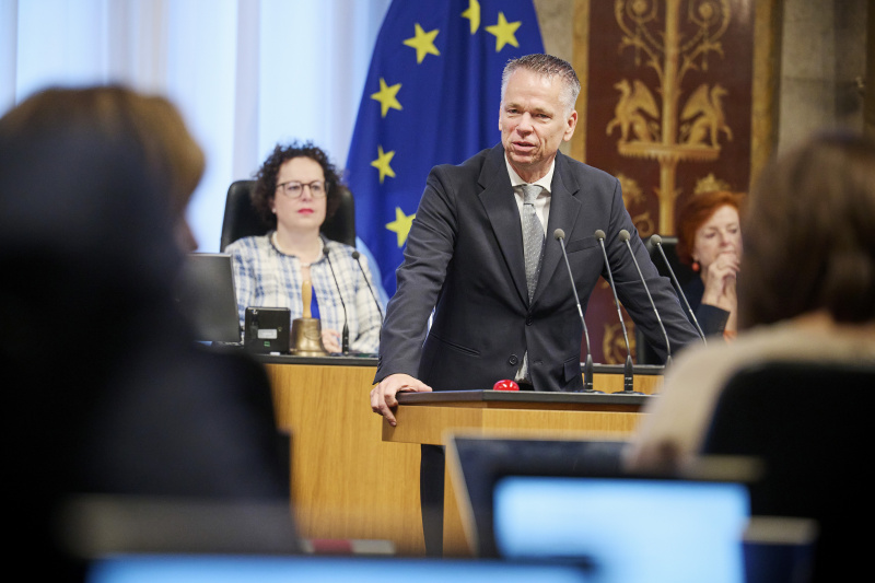 Am Rednerpult Bundesrat Harald Himmer (ÖVP)