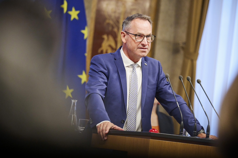 Am Rednerpult Bundesrat Dominik Reisinger (SPÖ)