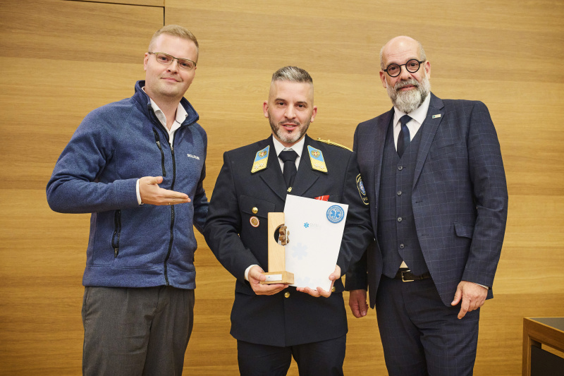 Preis für Herausragende Leistung. Mathias Gatterbauer (Berufsrettung Wien) (Patenschaft: Skillqube)