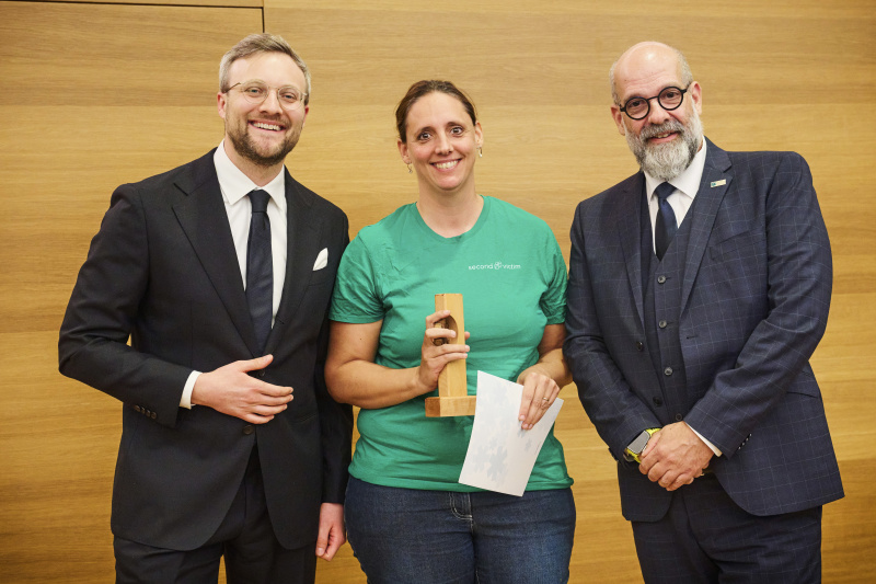 Preis für Support.Eva Potura, Second Victim, Wien (Patenschaft: Corpuls)