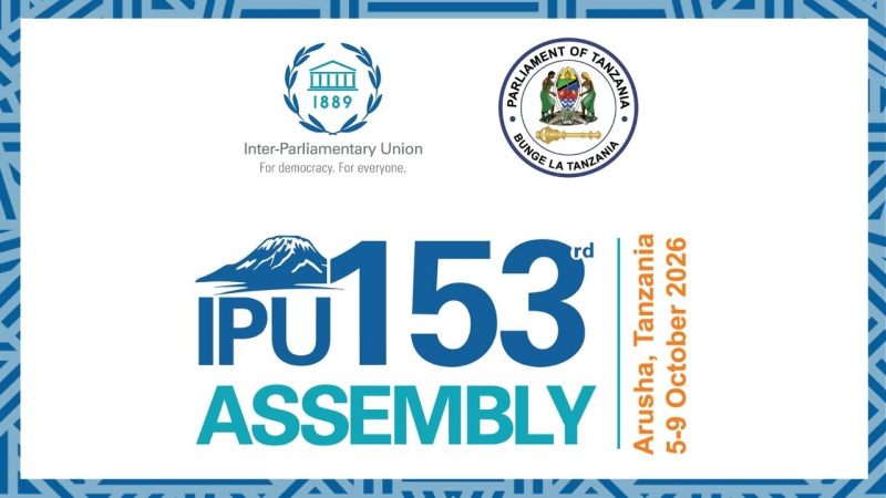 Logo der 153. IPU-Versammlung