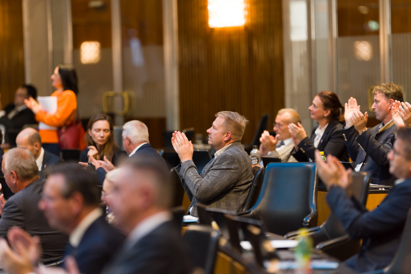 Blick ins Plenum