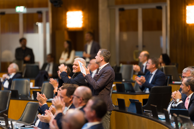 Blick ins Plenum