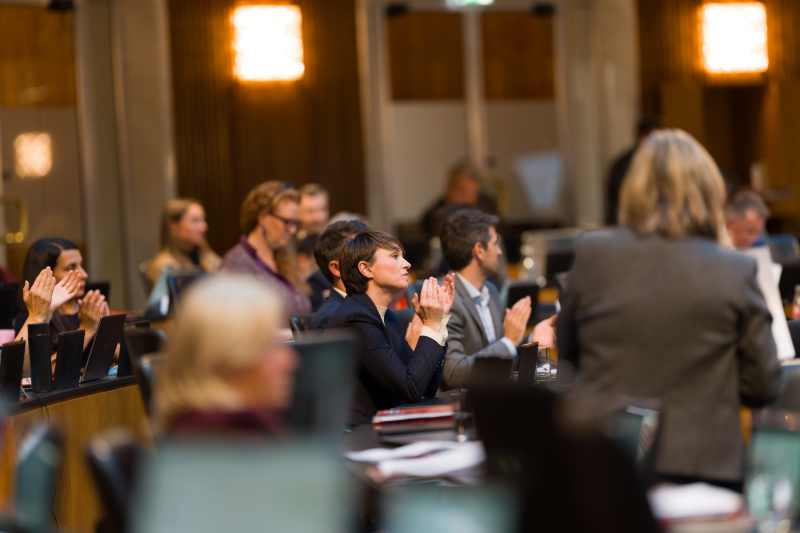 Blick ins Plenum