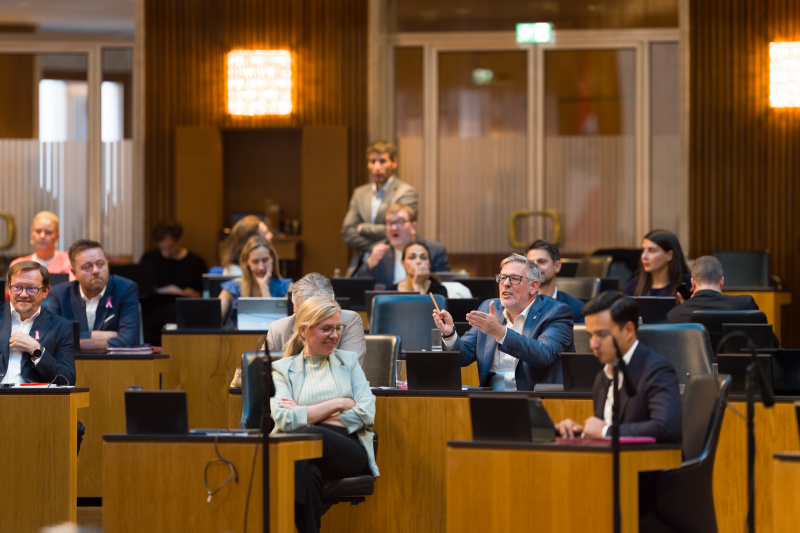 Blick ins Plenum