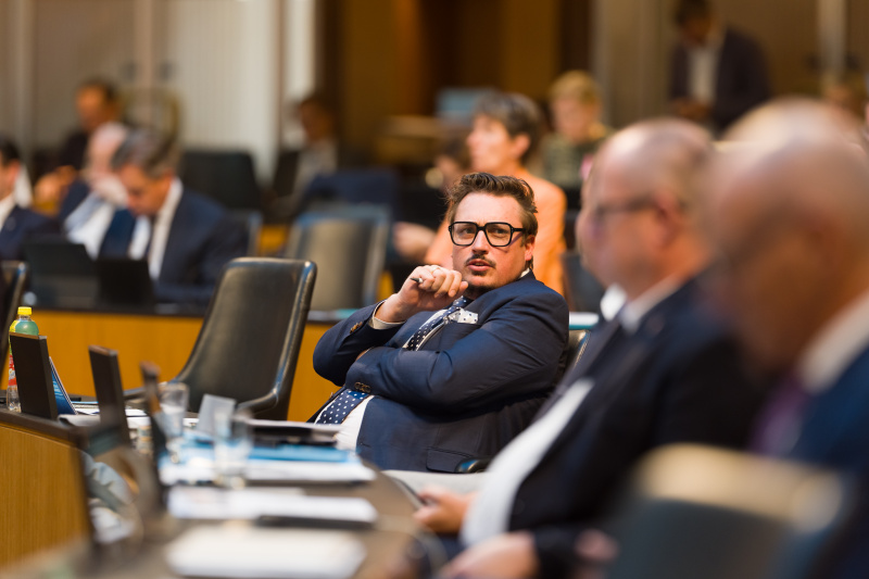Blick ins Plenum