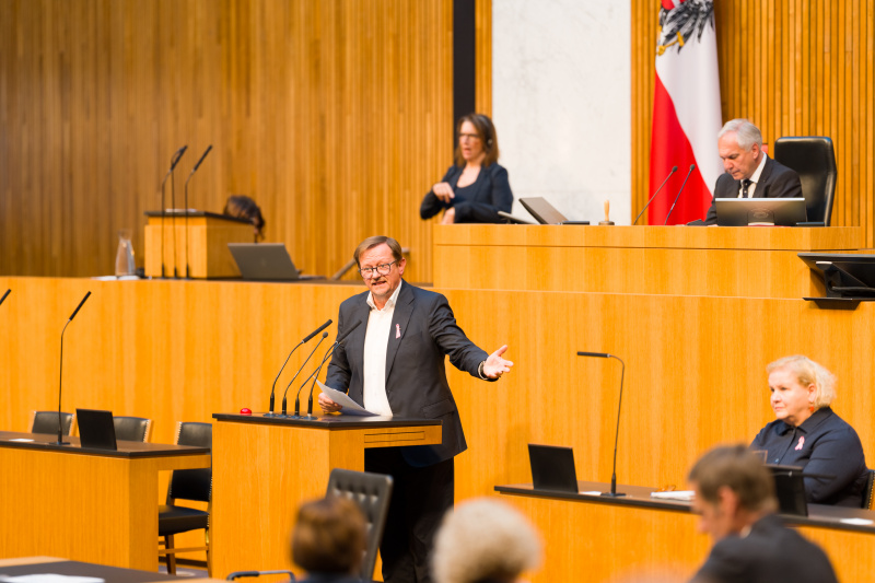 Am Wort: Nationalratsabgeordneter Rudolf Silvan (SPÖ)