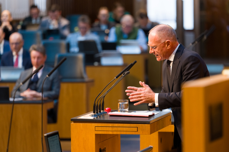 Am Wort: Innenminister Gerhard Karner (ÖVP)