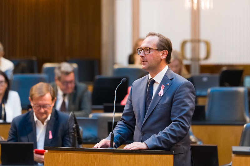 Am Wort: Nationalratsabgeordneter Andreas Minnich (ÖVP)