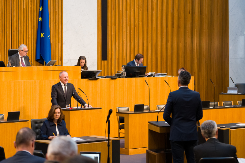 Am Wort: Innenminister Gerhard Karner (ÖVP)