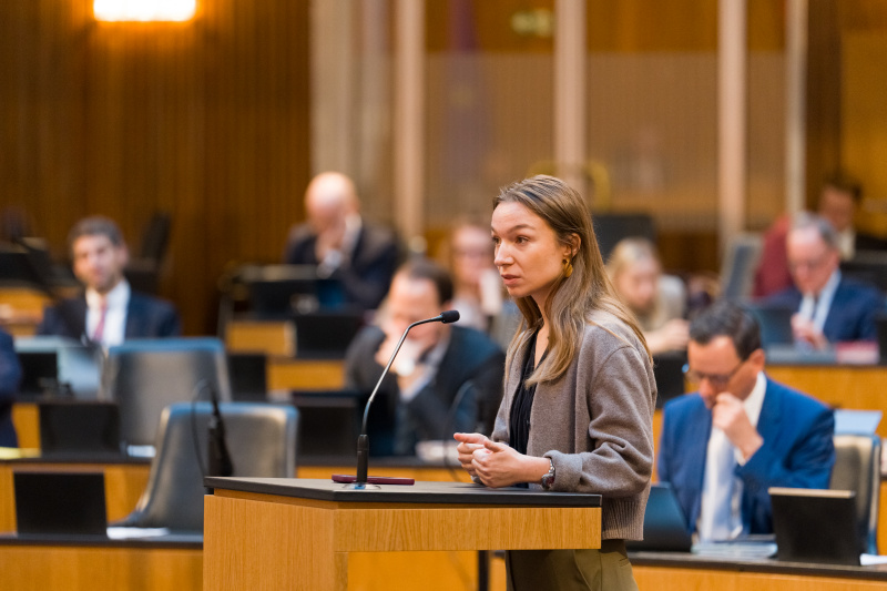 Am Wort: Nationalratsabgeordnete Sophie Wotschke (NEOS)