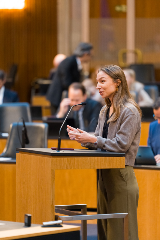 Am Wort: Nationalratsabgeordnete Sophie Wotschke (NEOS)