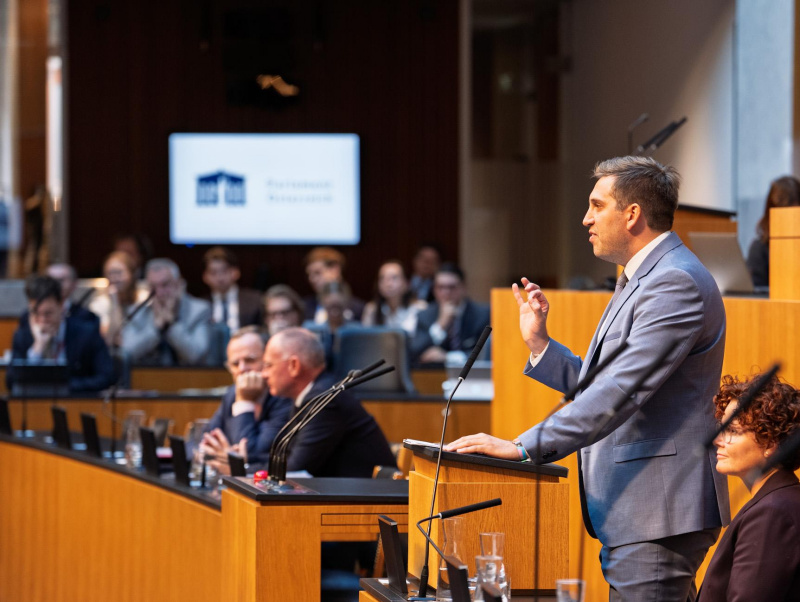 Staatssekretär Alexander Pröll (ÖVP) am Wort