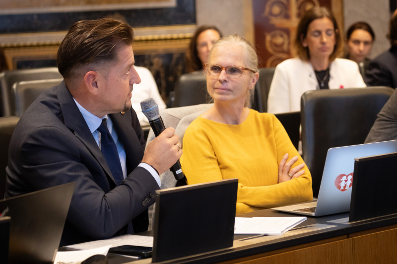 Fragerunde. Bundesrat Sandro Beer (SPÖ)