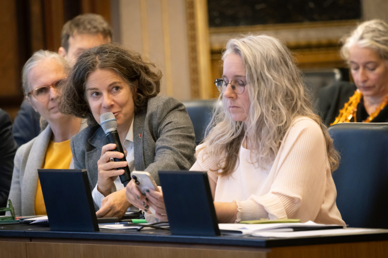 Fragerunde. Bundesrätin Elisabeth Kittl (GRÜNE)